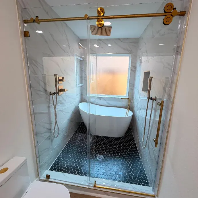 Baño remodelado